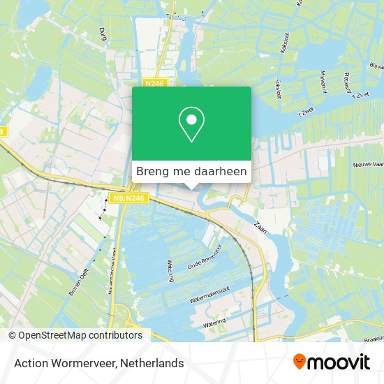 Action Wormerveer kaart