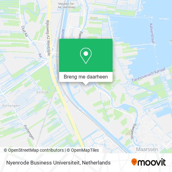 Nyenrode Business Universiteit kaart