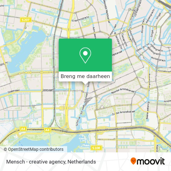 Mensch - creative agency kaart