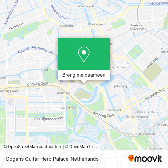 Dogans Guitar Hero Palace kaart