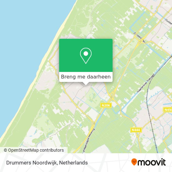 Drummers Noordwijk kaart
