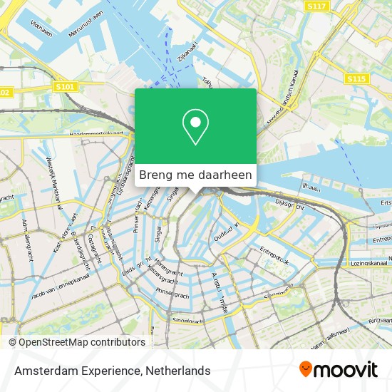 Amsterdam Experience kaart