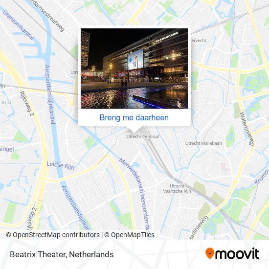 Beatrix Theater kaart