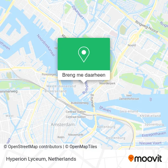 Hyperion Lyceum kaart