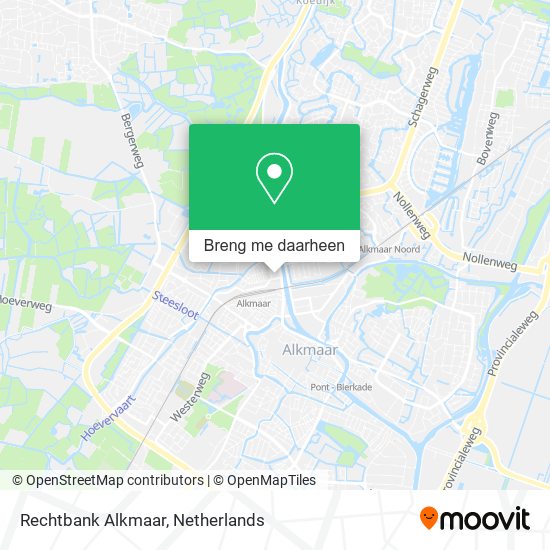 Rechtbank Alkmaar kaart