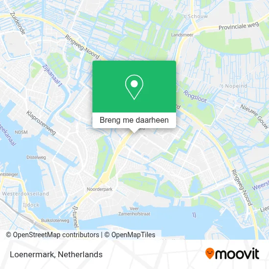 Loenermark kaart