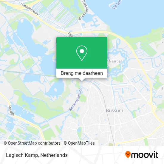 Lagisch Kamp kaart