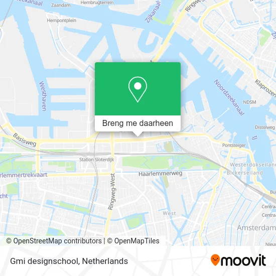 Gmi designschool kaart