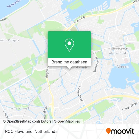 ROC Flevoland kaart