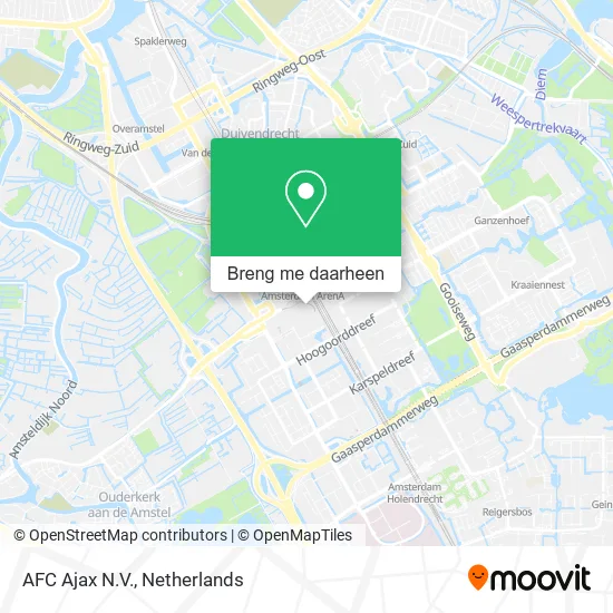 AFC Ajax N.V. kaart