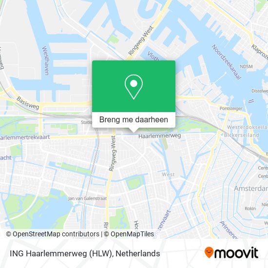 ING Haarlemmerweg (HLW) kaart