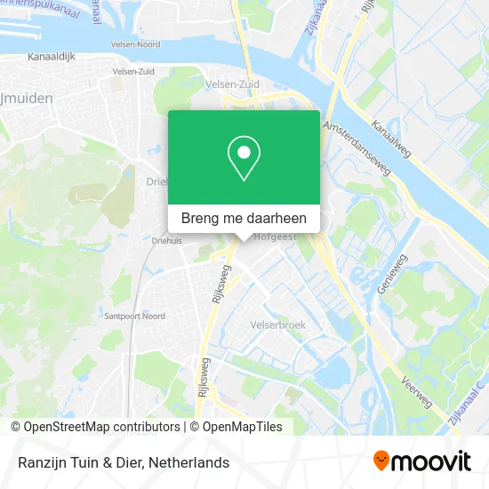 Ranzijn Tuin & Dier kaart