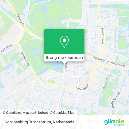 Konijnenburg Tuincentrum kaart