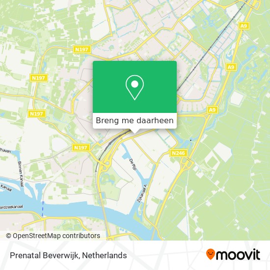 Prenatal Beverwijk kaart