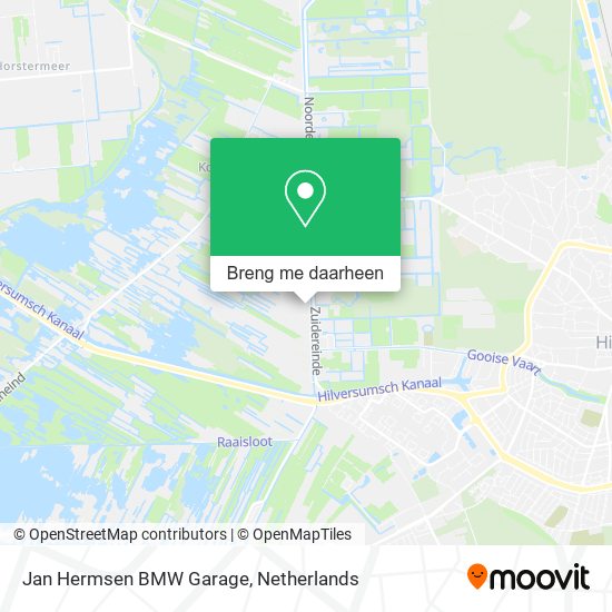 Jan Hermsen BMW Garage kaart