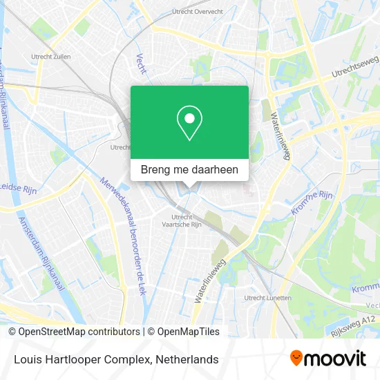 Louis Hartlooper Complex kaart
