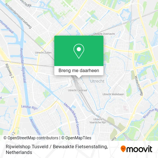 Rijwielshop Tusveld /  Bewaakte Fietsenstalling kaart