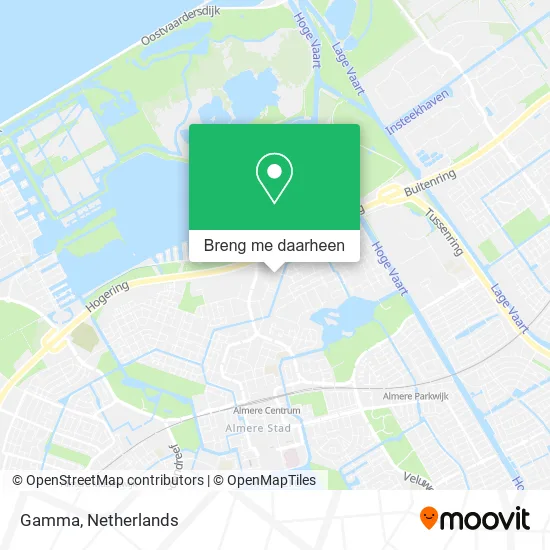 Gamma kaart