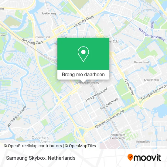 Samsung Skybox kaart