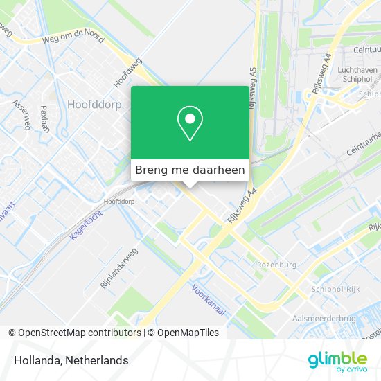 Hollanda kaart