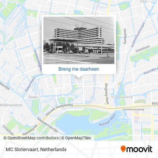 MC Slotervaart kaart