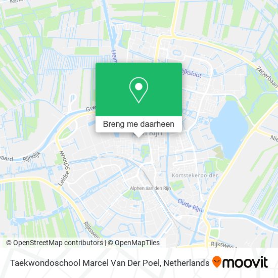 Taekwondoschool Marcel Van Der Poel kaart