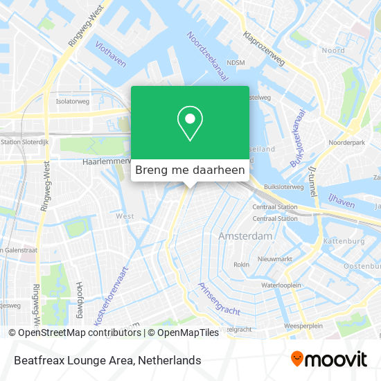 Beatfreax Lounge Area kaart