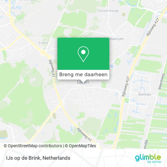 IJs op de Brink kaart