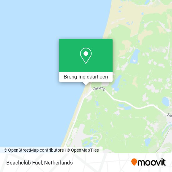 Beachclub Fuel kaart