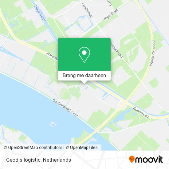 Geodis logistic kaart