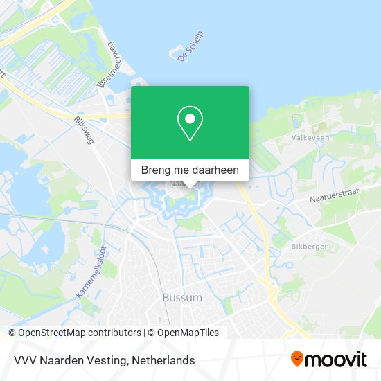 VVV Naarden Vesting kaart
