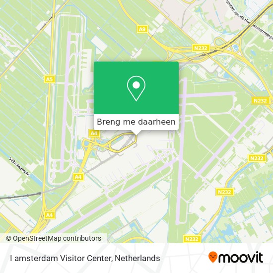 I amsterdam Visitor Center kaart