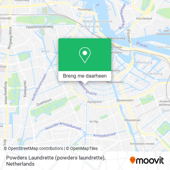 Powders Laundrette (powders laundrette) kaart