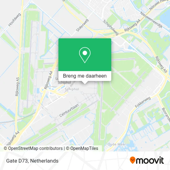 Gate D73 kaart