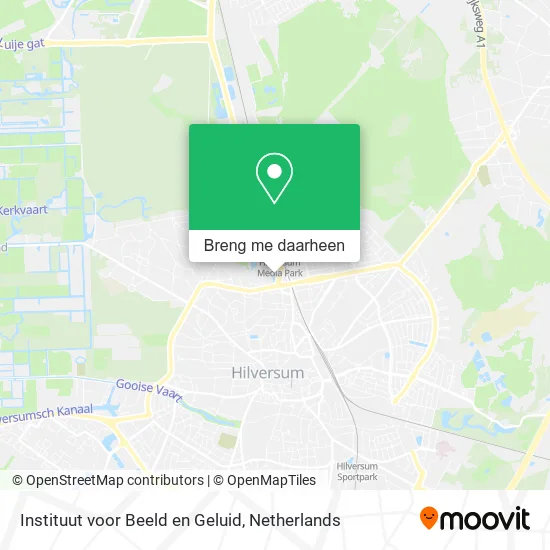 Instituut voor Beeld en Geluid kaart