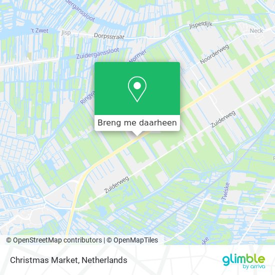 Christmas Market kaart