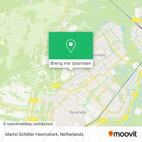 Martin Schilder Heemskerk kaart
