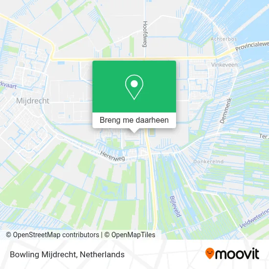 Bowling Mijdrecht kaart