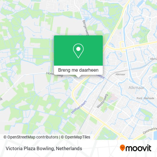 Victoria Plaza Bowling kaart