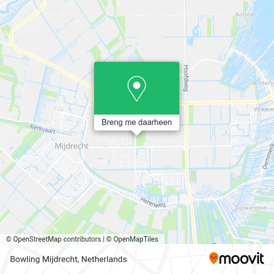 Bowling Mijdrecht kaart