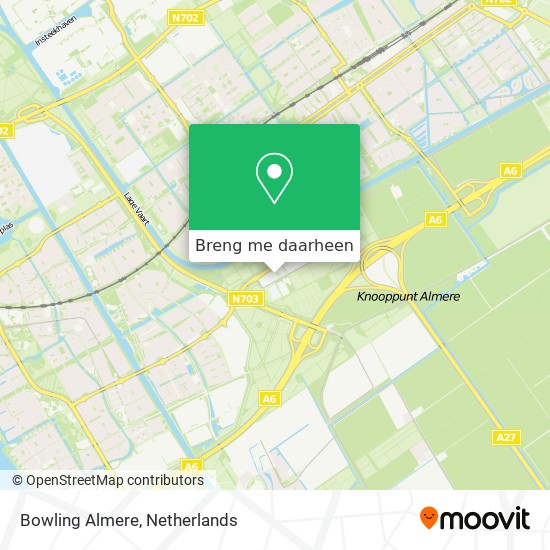 Bowling Almere kaart