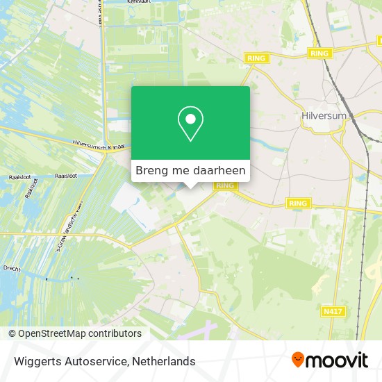 Wiggerts Autoservice kaart