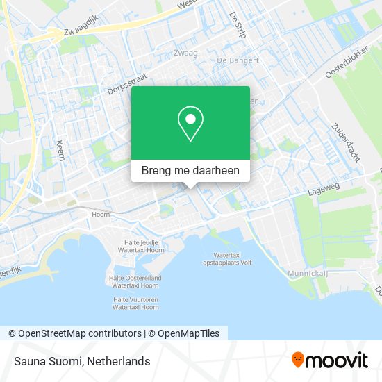 Sauna Suomi kaart