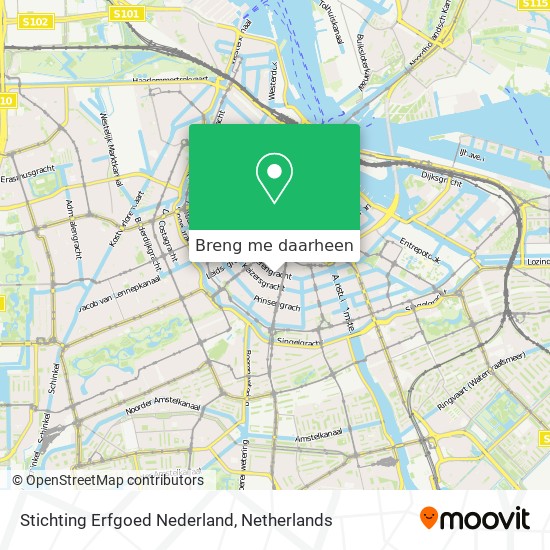 Stichting Erfgoed Nederland kaart