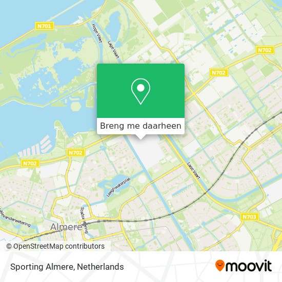 Sporting Almere kaart