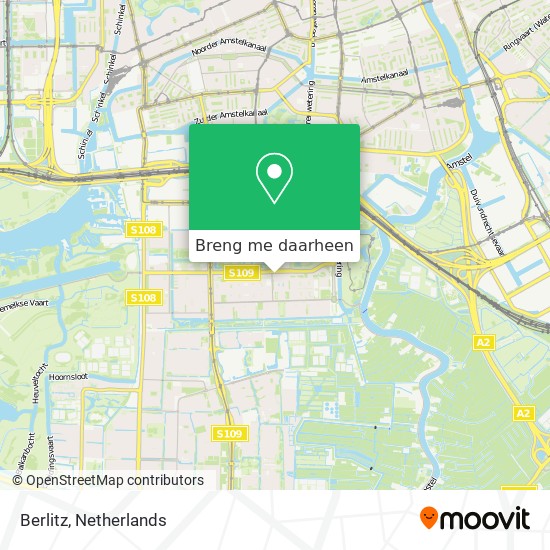 Berlitz kaart