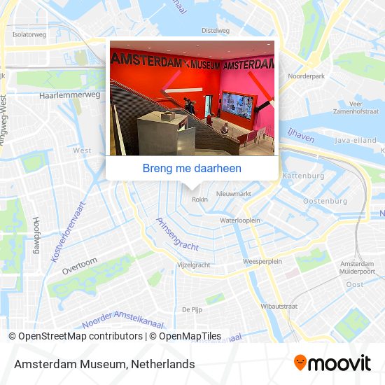 Amsterdam Museum kaart
