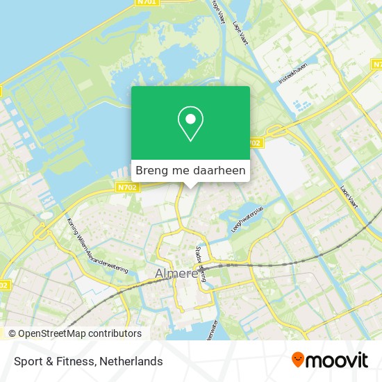 Sport & Fitness kaart