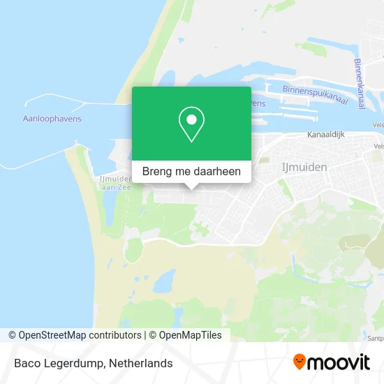 Baco Legerdump kaart