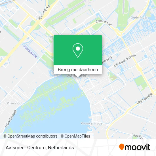 Aalsmeer Centrum kaart